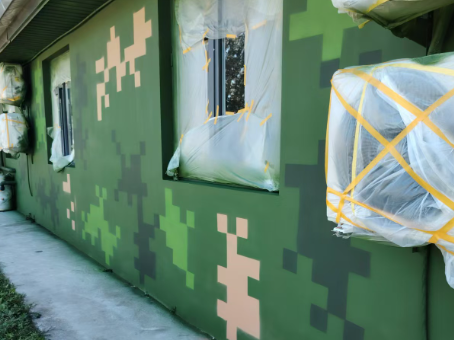 鄂尔多斯海洋 / 林地场景数码伪装